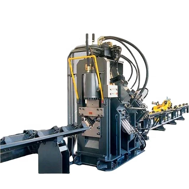 Steady High Precision Cnc Angle Steel Hole Punching Production Line