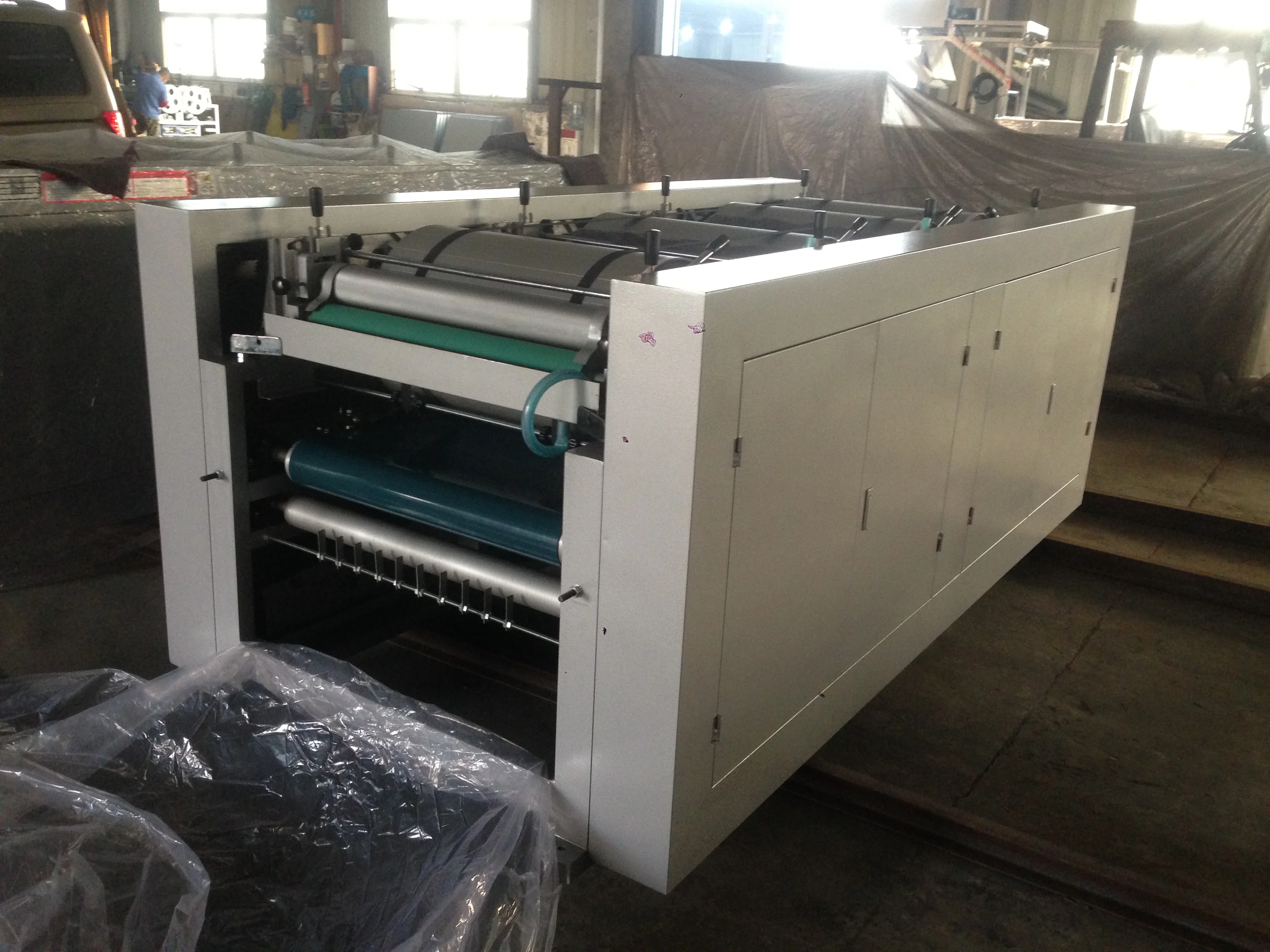 Non woven bag/PP woven bag 4 color offset printing machine,4 color printing machine,4 color printing machine price