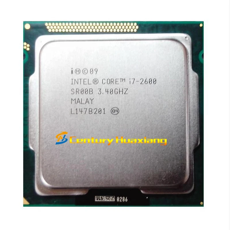 Intel CPUs  i7-2600 3.4GHz 8M 4 Core 8 Thread LGA1155 Processor i7 2th gen desktop CPU
