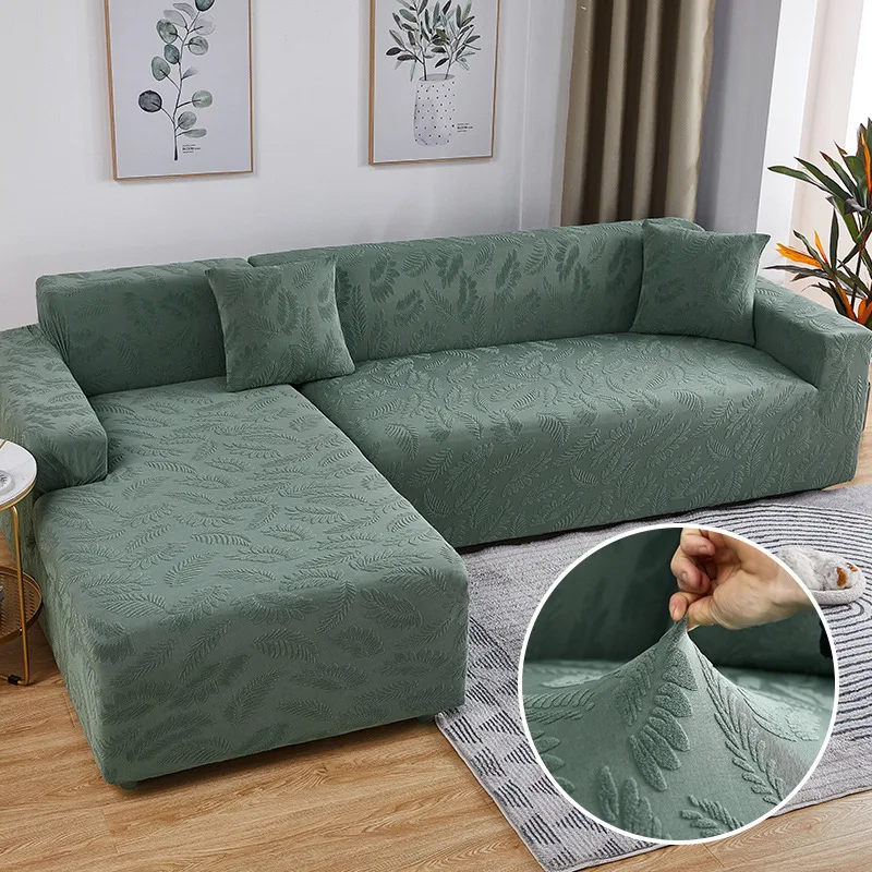 European Style Wholesale High Quality Jacquard Elastic Sofa Slipcover Universal Stretch Couch Cover
