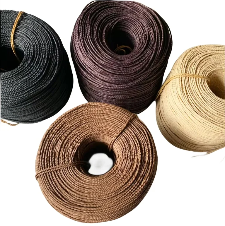 wholesale high quality 3ply danish paper cord twisted twine danish cord for chair weaving knitted cheap price