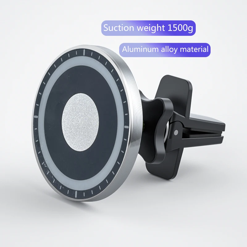 Metal Mobile Phone Holder For iPhone13 Magnetic Car Holder For Magsafe Car Mount