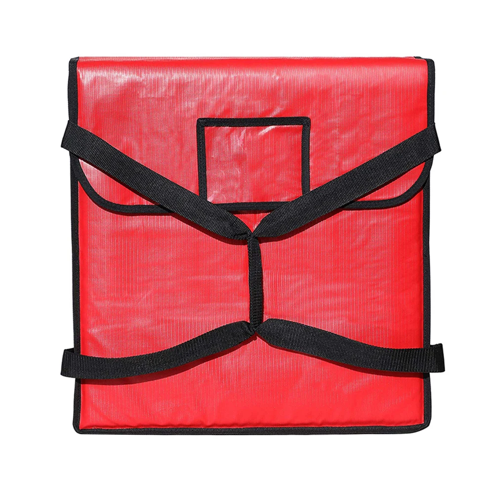 Supplier OEM Insulated Customized RPET Commercial Aluminium Foil Pizza Food Delivery Cooler Ice Bag Lunch Carry Termic Box