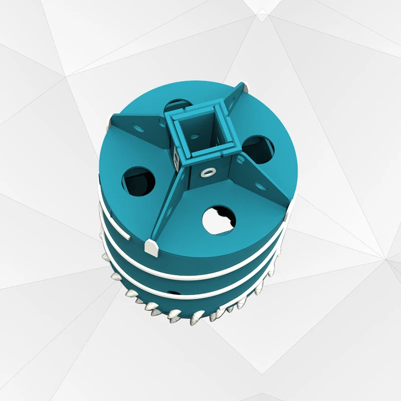 Construction Machinery Accessories Piling Rig Tool Drilling Rig Bucket Core Barrel With Double Shell