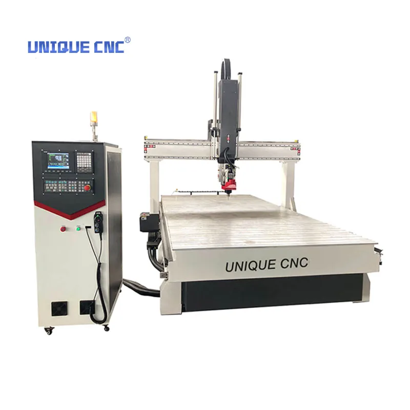Tool sensor cnc 4 axis router Taiwan PMI 30MM guide rails  cnc router wood carving machine cnc router machine for wood 4 axis