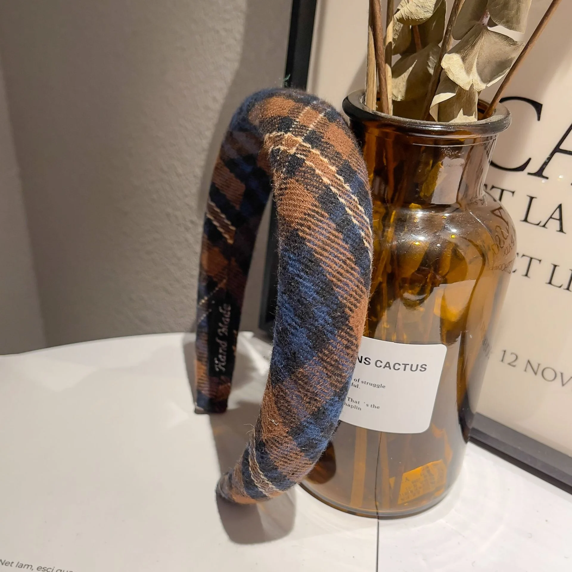 New Design Straw-braided Headband Knit Colorful Wide-brimmed Hair Bands Women Casual Style Fashion Fur Headband Hair Hoops