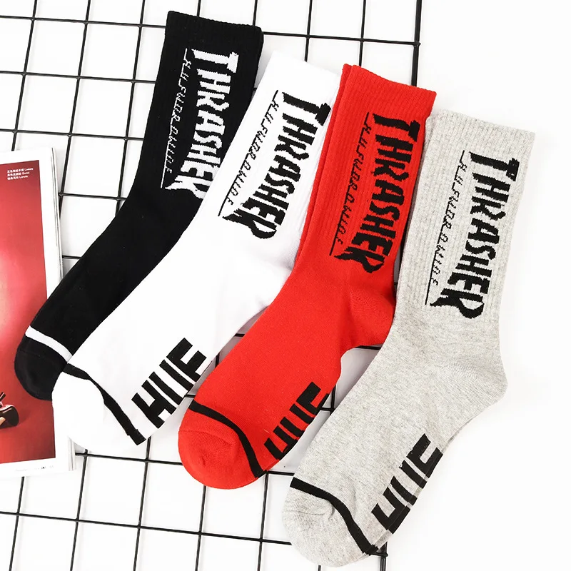 Happyslides Wholesale Fashion Novelty Black Sublimation Socks Custom Logo,cotton Happy Mens Compression Socks Calcetines Men