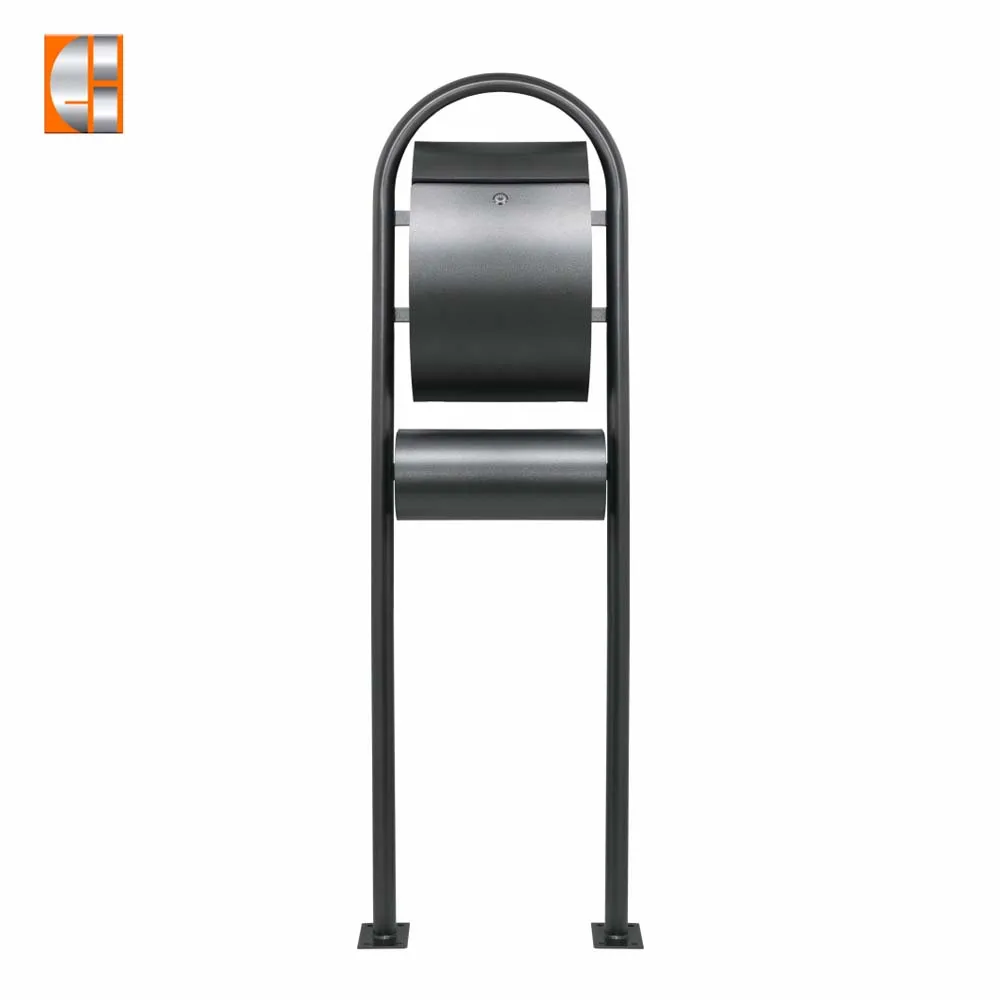 Newspaper Letter Box Steel Mailbox with Sturdy Key Lock Wall Mounted Waterproof post Box