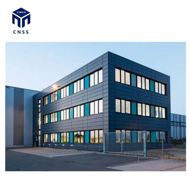 Modern Designed Prefabricated Industrial Metal Building Light Steel Structures office building