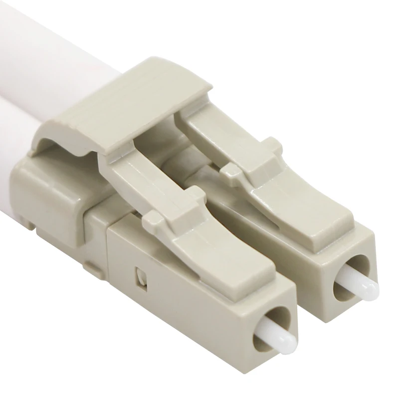 VCOM Low Insertion Loss Optical Network Drop Cable 3 Meters ST to LC Duplex Multimode OS2 Fiber Optic Patch Cord