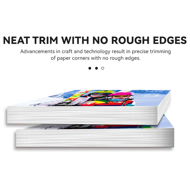 105g-300g A3 A4 Laser Printer Glossy Matte Double Sided Printing Paper For Printing Photos