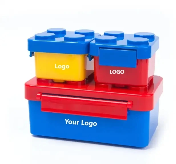 XH Eco Friendly  Cutlery Lunch Box Kids Bento Kids bento box Microwave Safe Stackable Bento Box