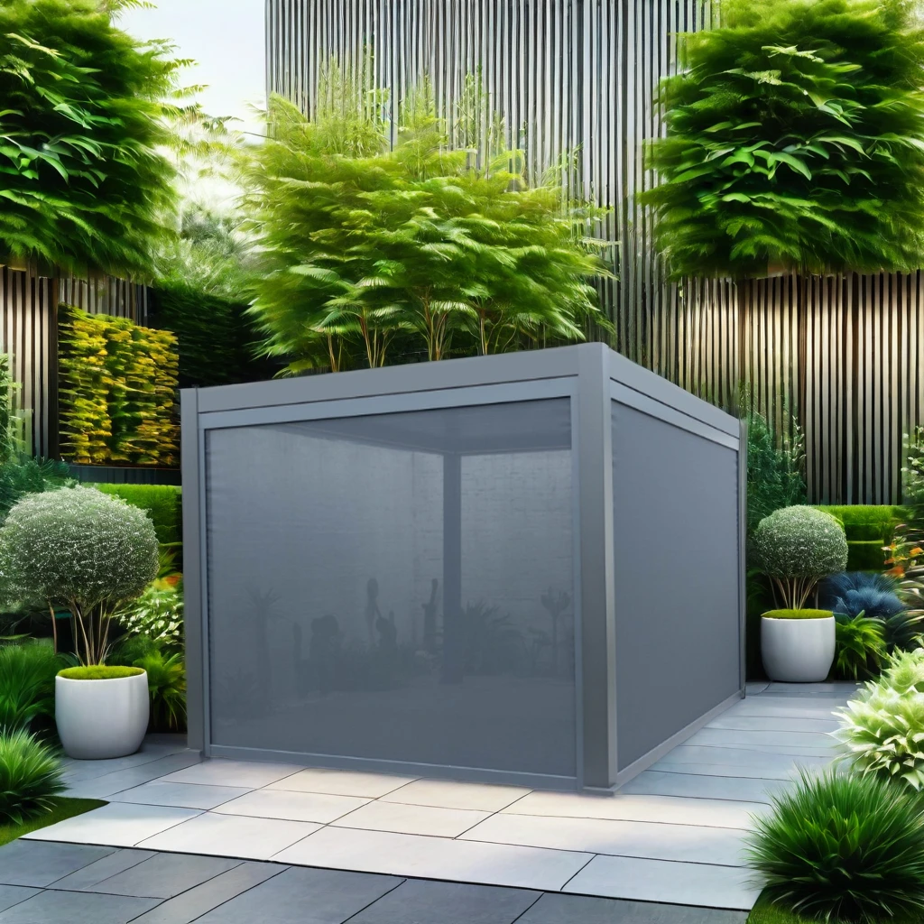 Well-known Brands Patio Led Light  3X3M 3X4M 4X4M 6X4M Outdoor Waterproof Aluminium Louvered Pergola