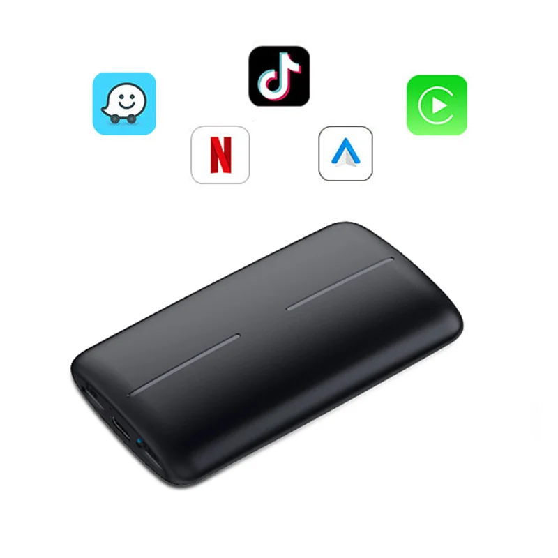 Новое поступление беспроводная система Carplay Android Auto Mini 4G Media Box с GPS