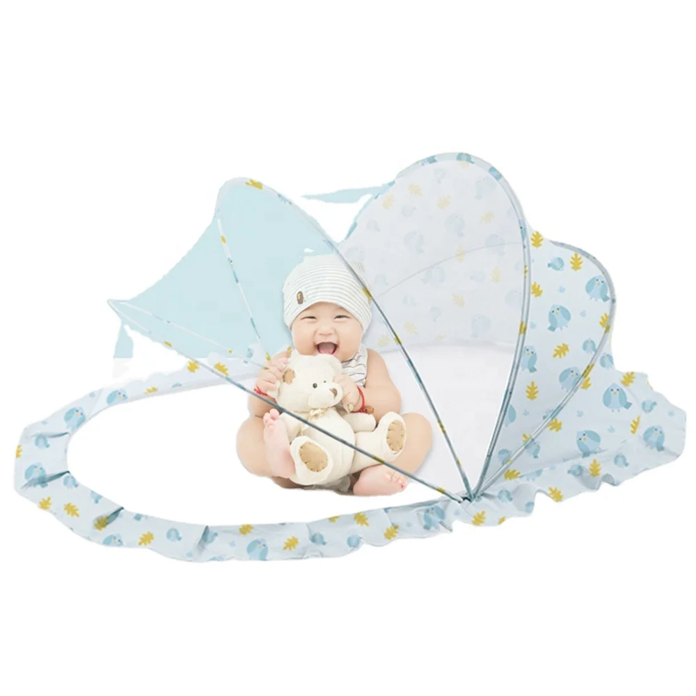 Baby foldable  cute  infant portable newborn baby mosquito nets