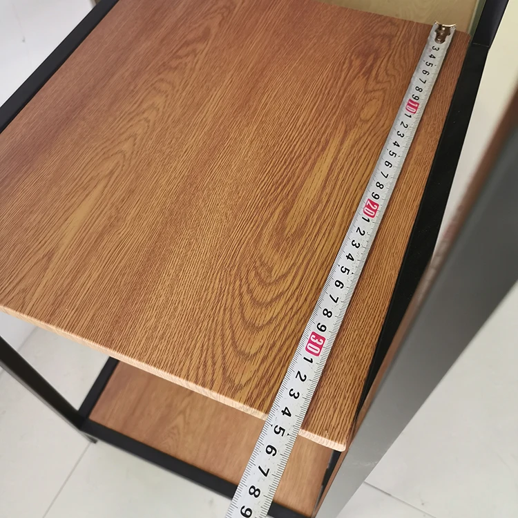 High quality Custom Design modern steel Ladder Shelving Unit metal 5 layer display rack metal bookshelf