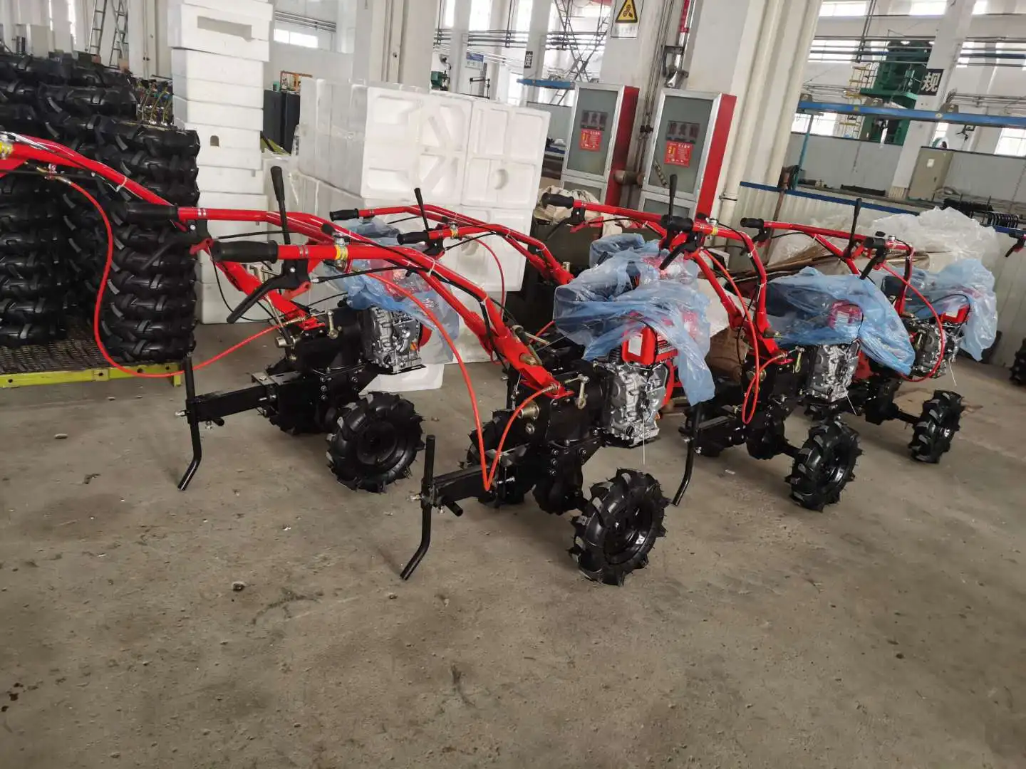  Мощный культиватор 7HP с дизельным