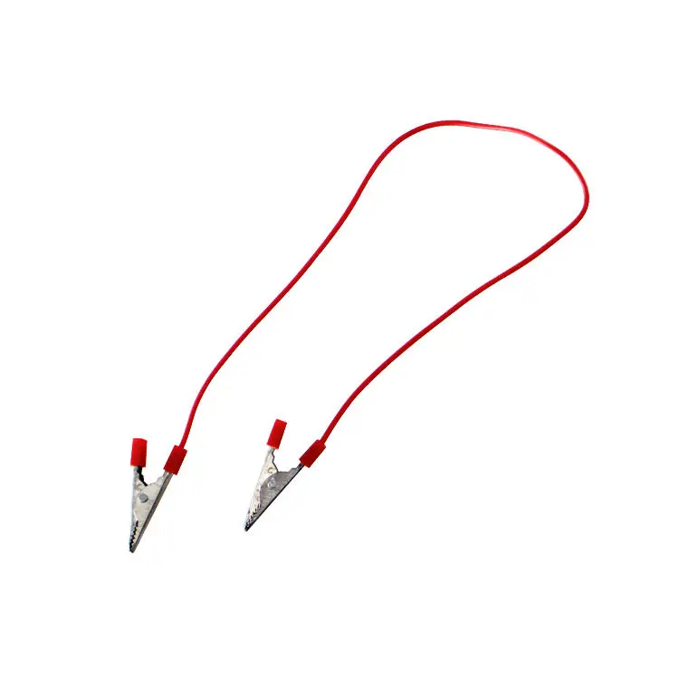 Physical Electromagnetism Teaching Aids physical experiment alligator clip test electric connecting wires for students