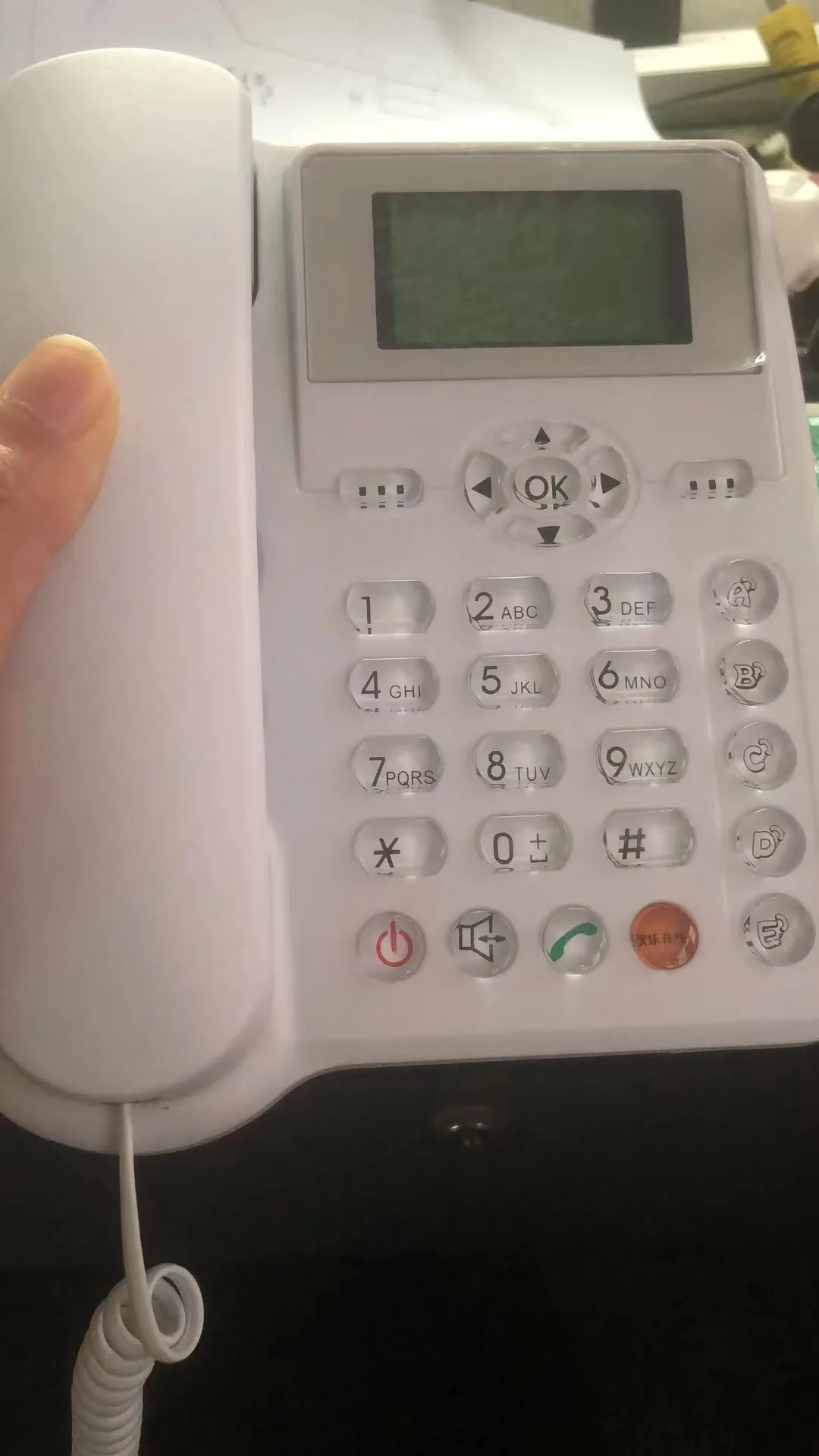 MF 5623 GSM 900 1800Mhz landline phone with sim card fixed wireless phone cordless GSM telephone