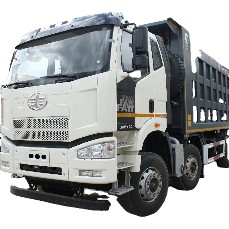 Best quality china faw 48*4 dump truck