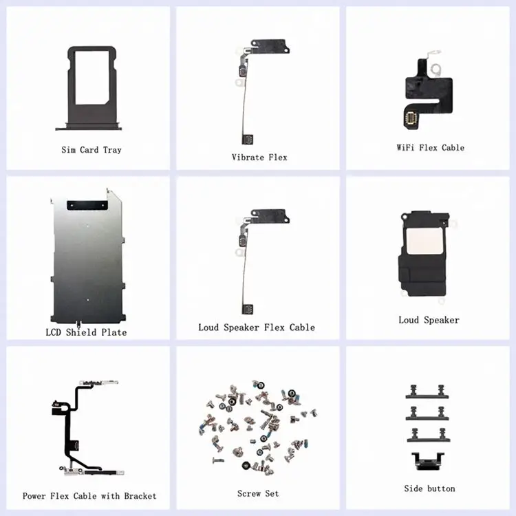 For Gigaset Spare Part LCD Shield Plate Battery Adhesive Front Camera Mobile Phone Flex Cables for All Models