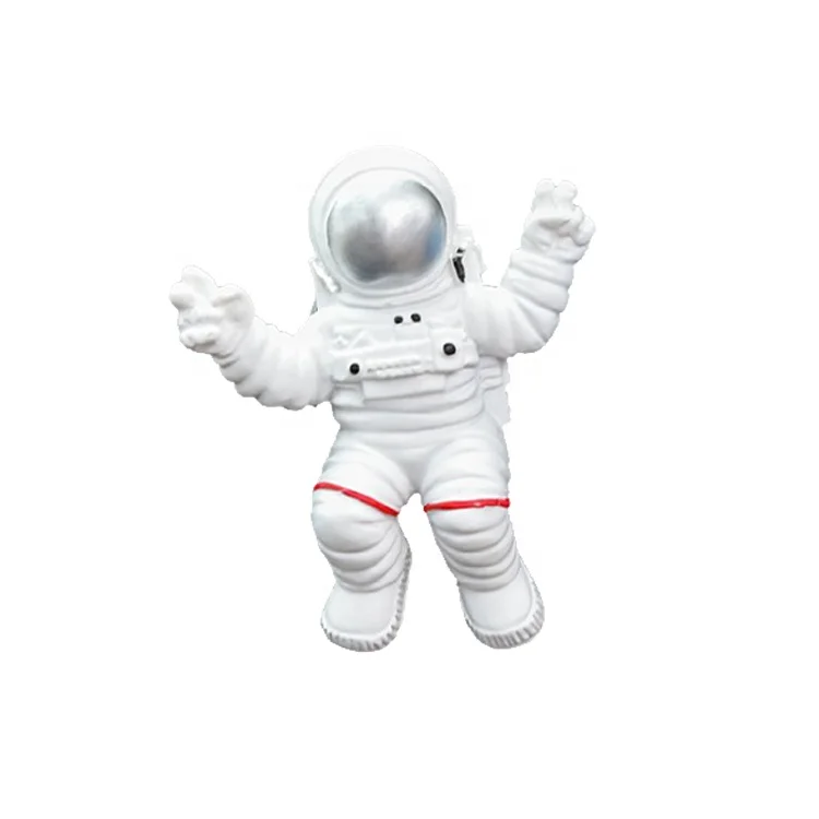 Resin Crafts Astronaut Fridge 3D Solid Molds Spaceship Home Decoration Figurine Car Vent Clip Custom Scent Air Freshener Spray