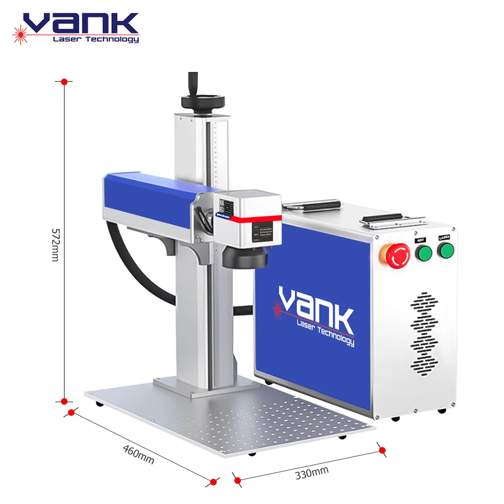 Fiber Marker 30w 50w 60w 100w JPT M7 Split Desk MOPA fiber laser color marking machines Price