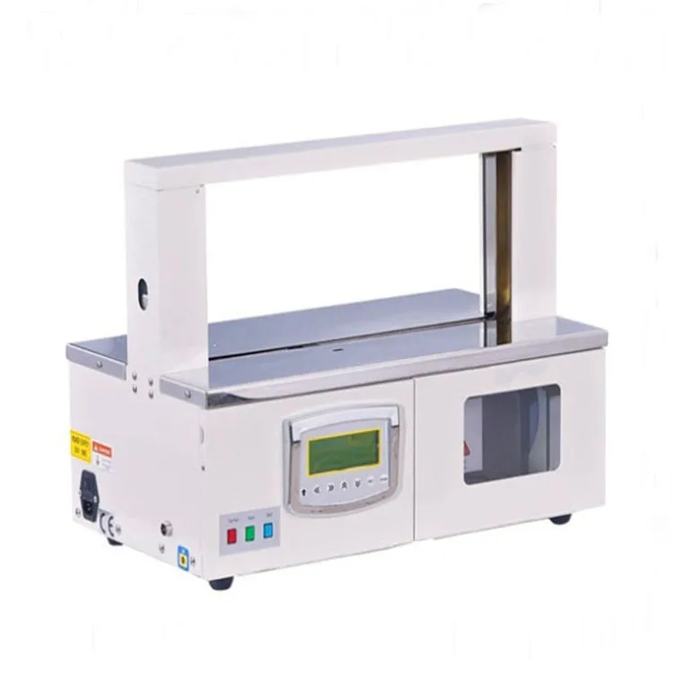 Factory price strapping band auto strapping machine for boxes for hot sales