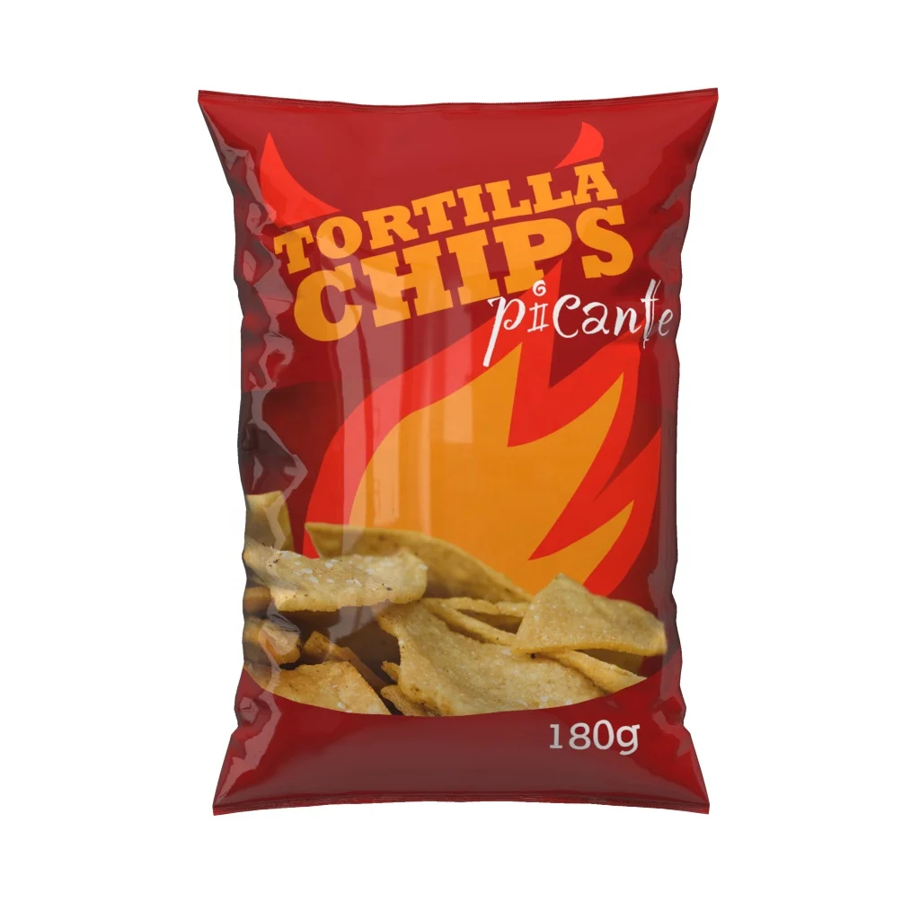 Moisture Barrier Snack Packaging Material Back Seal Lays Potato Chips Bag With Custom Logo Design Printing
