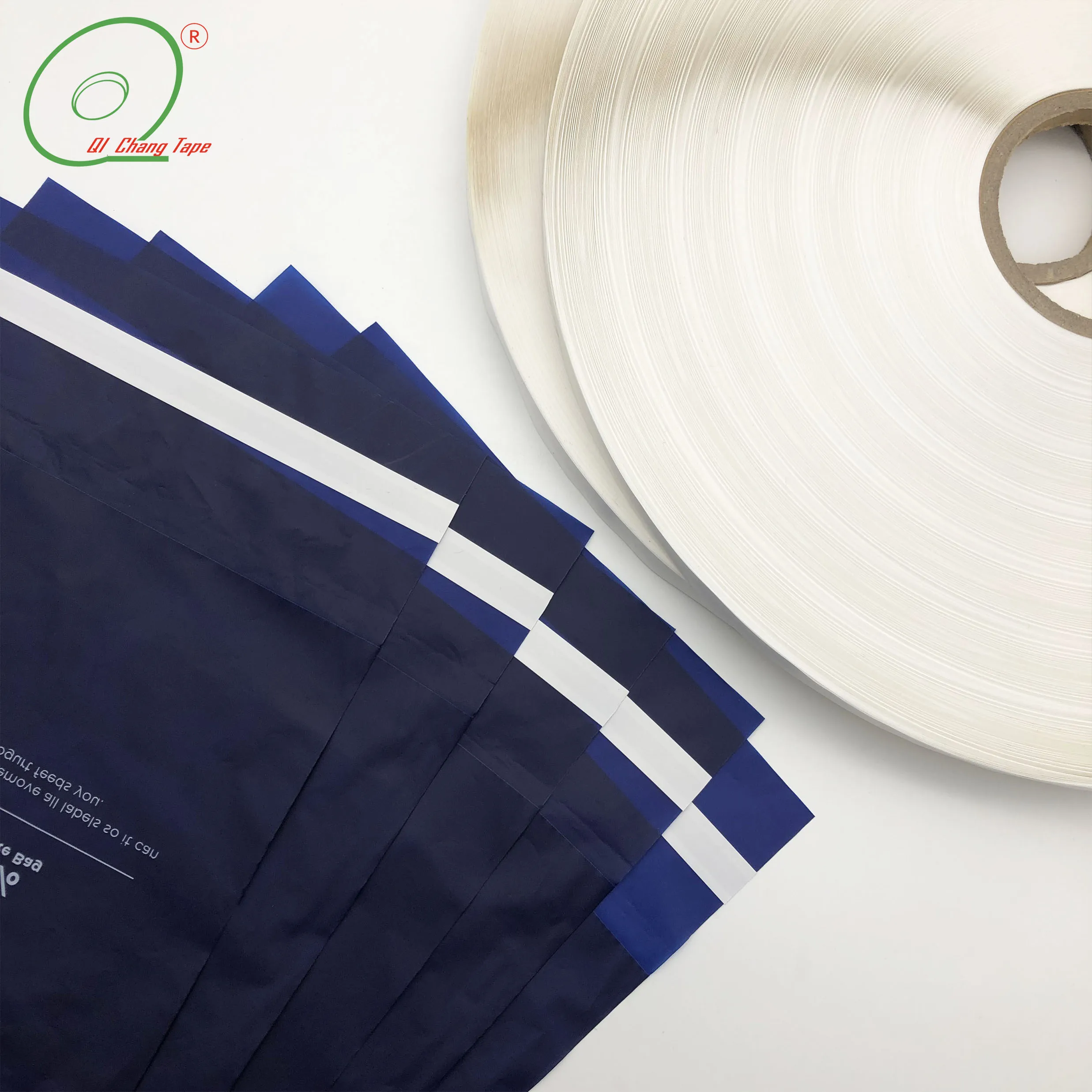 TNT DHL Courier Bag Using Permanent Sealing Tape
