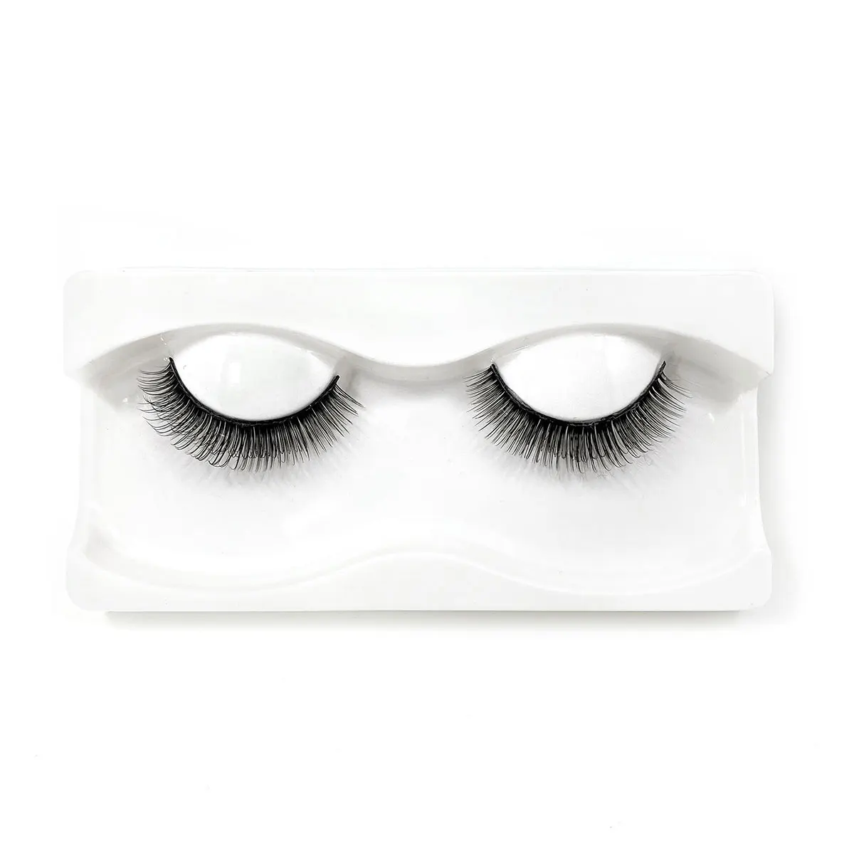 Private Label Handmade Synthetic Fiber Model 03  Eyelashes Vendor Handicraft Own Brand With Custom Box
