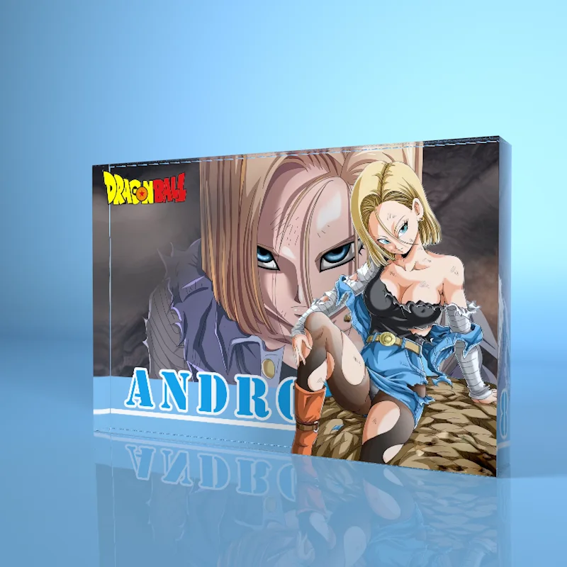 Dragon Balls Super Saiyan 4 Goku Mystery Box Action Figures Blind Box Handmade Acrylic Art Brick Collectible Model Toys Gifts