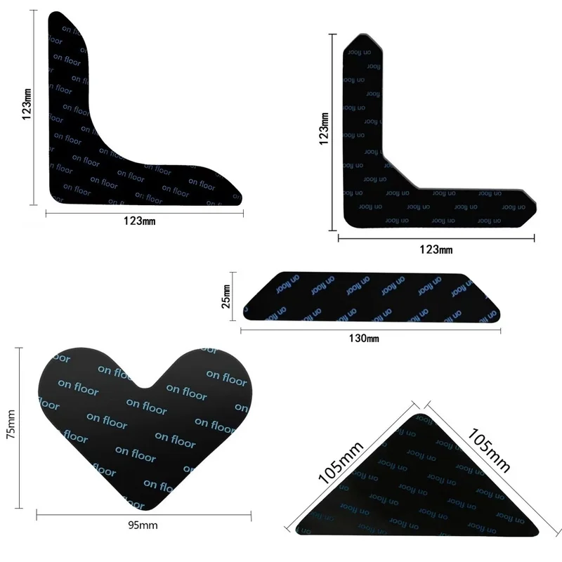 Home Use Self Adhesive Double-Sided Sticky PU Rug Grip Anti-Slip Rug Pads Carpet Gripper