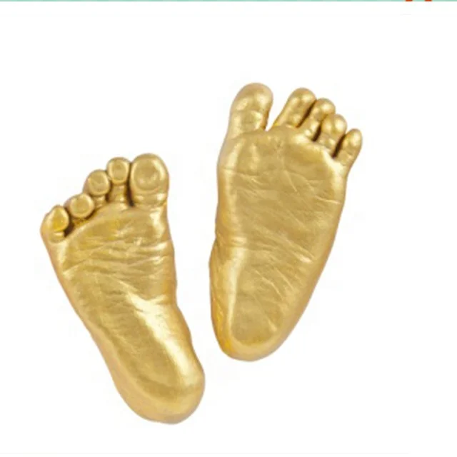 Birthday gifts baby mould casting chromatic alginate impression material powder