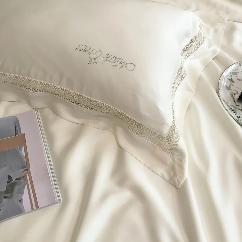 Bamboo duvet with filling customized solid colors comforter set