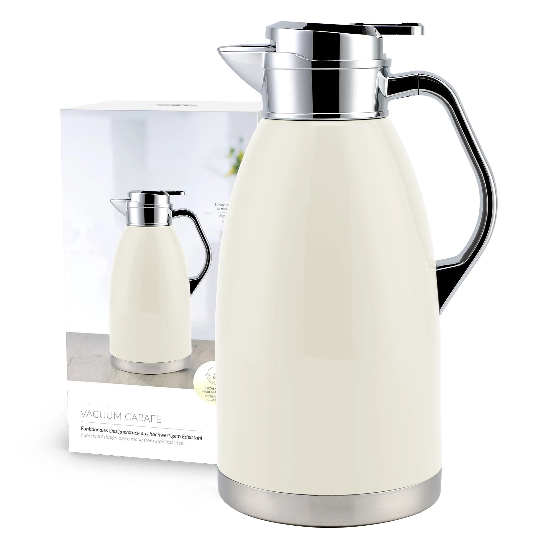 Hot Selling Double Walled Vacuum Insulated Colorful Stainless Steel Thermos Tea Coffee Pot For Thermal Coffee Carafe