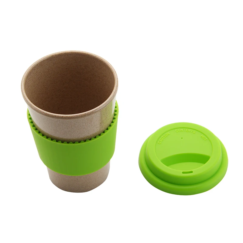 Custom Reusable Coffee Mugs Cheap Rice Husks Cup