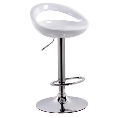 Modern Plastic Chair ABS Bar Swivel Stool Bar Furniture For Sale Bar Chairs
