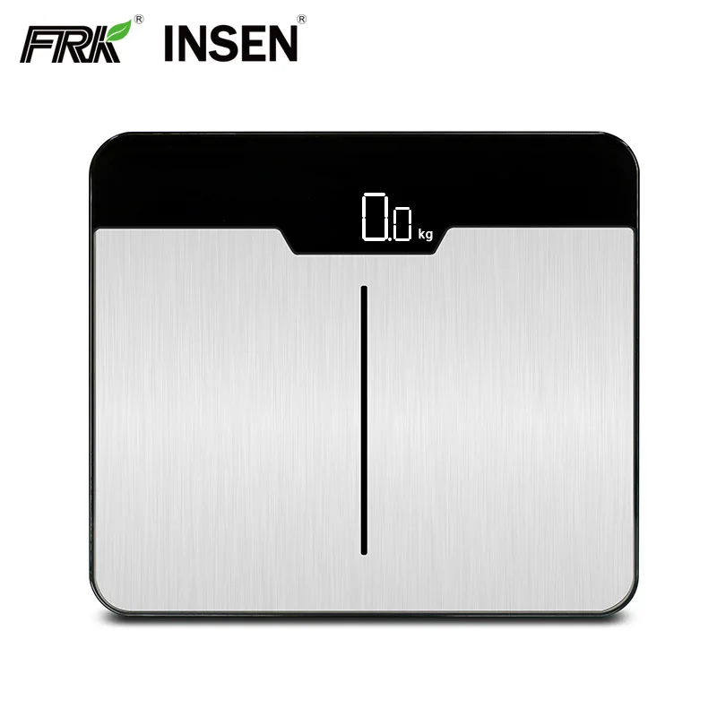 Custom Logo Etekcity Platform 180Kg Removable Aaa Battery Bathroom Stainless Steel Bathroom Scale