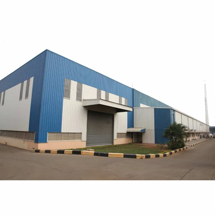 Manufacturing Metal Prefab Warehouse Factory Construction Shed Industrial Storage Prefabricated Steel Structure Building