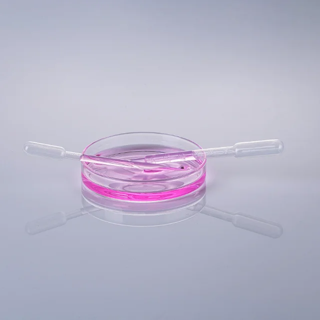 Laboratory Liquid Transfer Pipettes Disposable LDPE Clear Graduated Transfer Pipettes 3ML