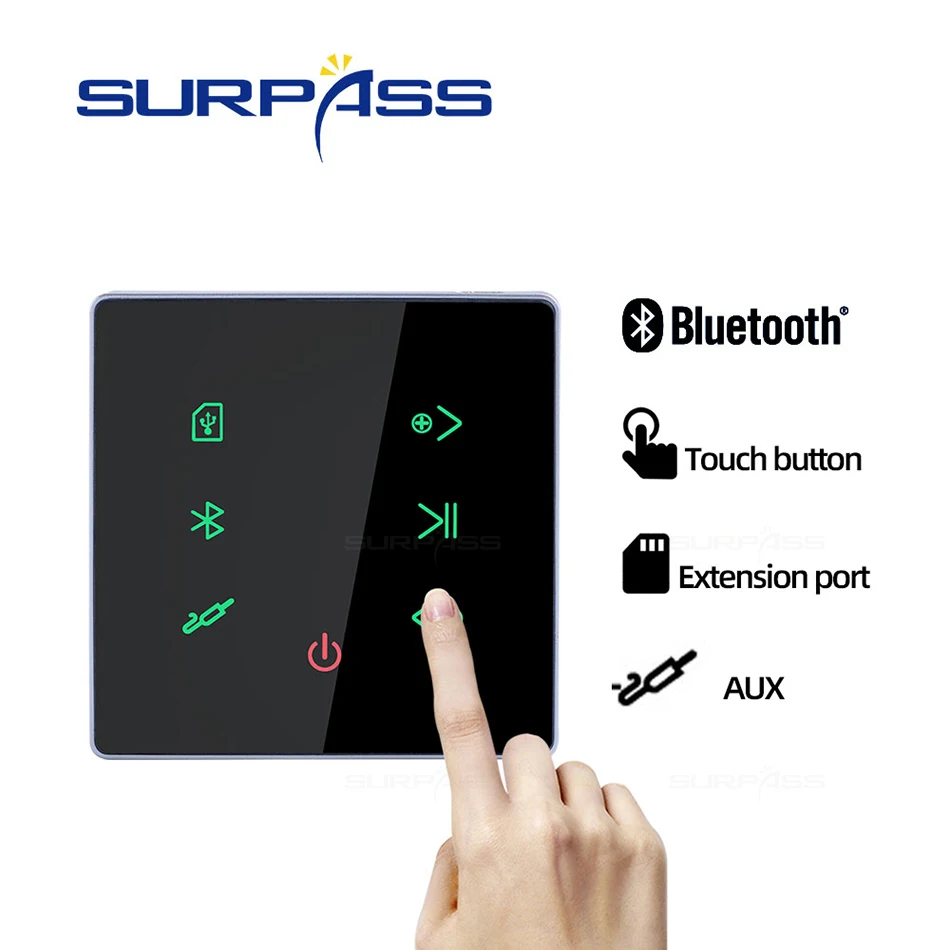  MINI 2x15W Smart in wall amplifier audio system Suitable For Home/ Hotel home 3