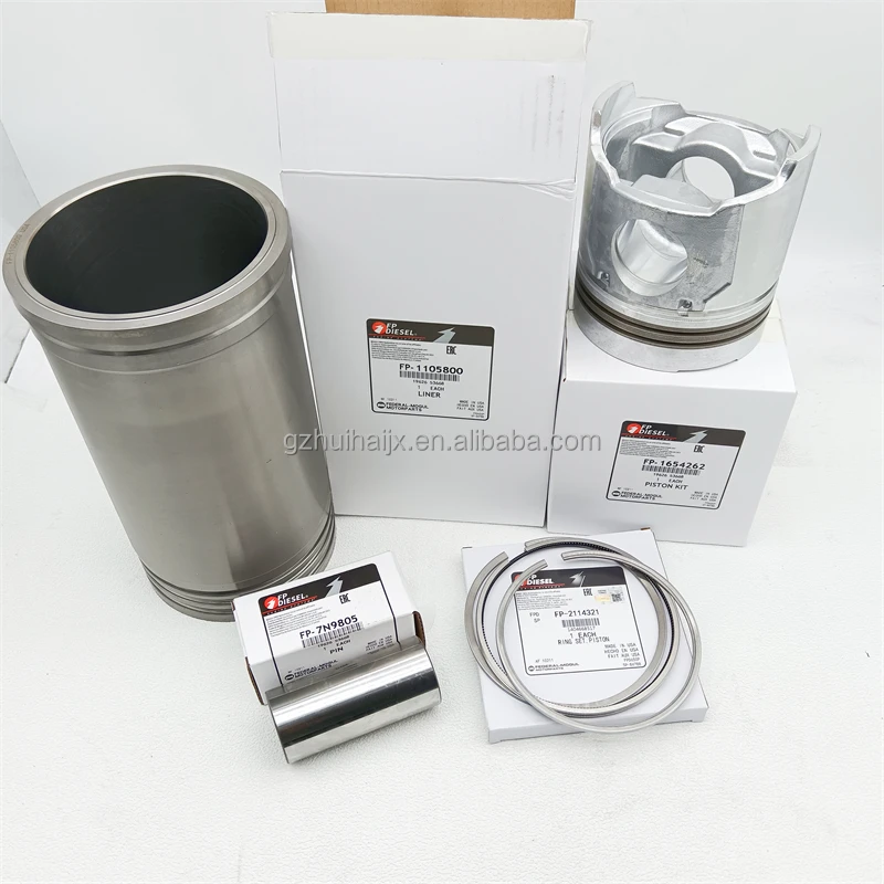 Engine Parts Overhaul Rebuild Kit Piston Piston Ring Liner for Caterpillar CAT Loaders 950 966C 930 980B 955L Engine 3304 3306