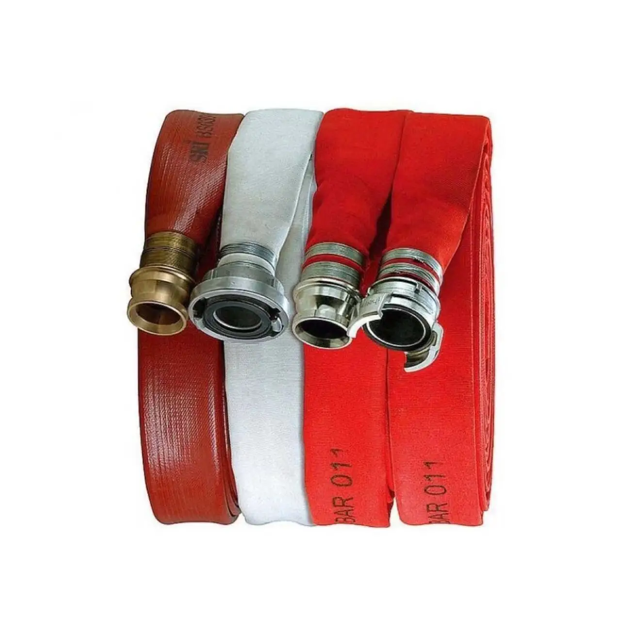 Water Delivery 1.5inch NH/BS Coupling Pvc Lining Fire Hose