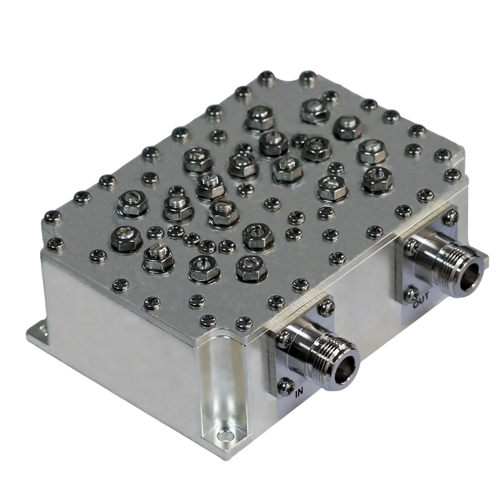 RF Filter 700MHz 800MHz 900MHz pass band filter with N Female connector