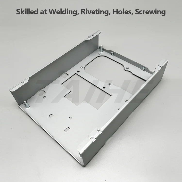 Custom Sheet Metal Part Stamping Fabrication Stainless Steel Aluminum Aluminium Enclosure Housing Case Box Shell Cover Chassis