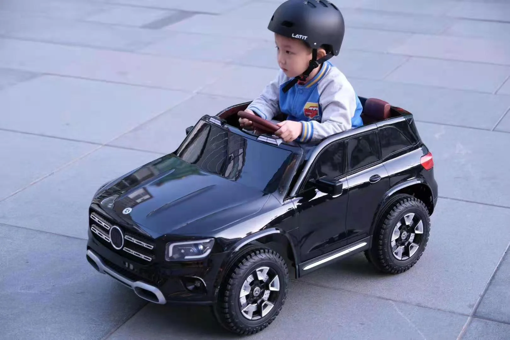 
Licensed Mercedes Benz 12v Electric Kids Car 4 Wheel Ride On Car Toy Cars For Sale 
