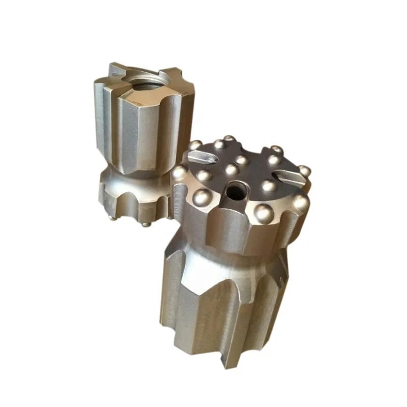 
Factory Direct Sale Threaded Quarry Button Rock Drill Bits 