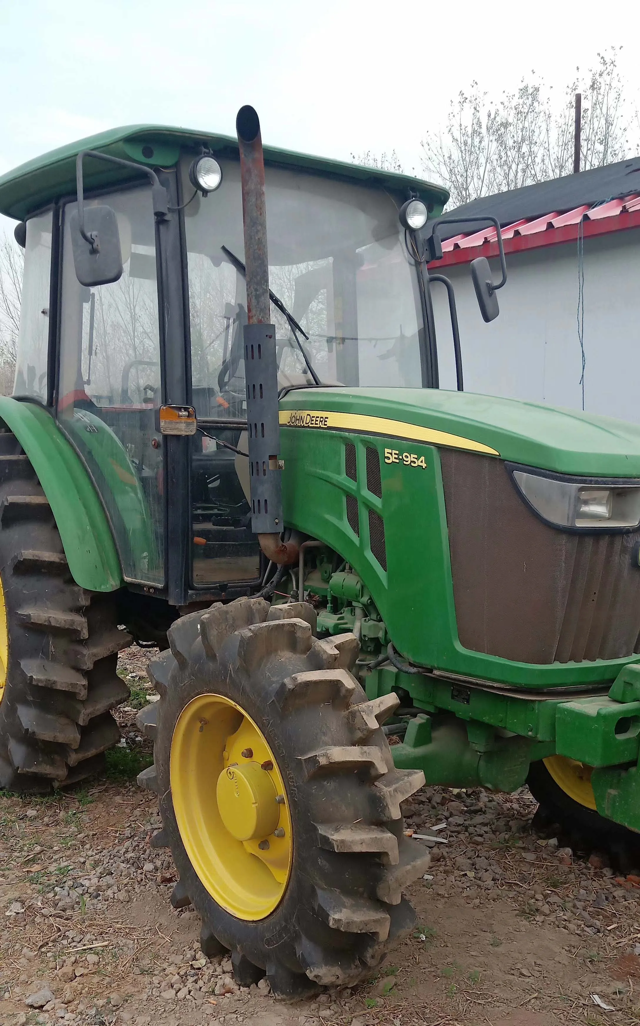 Tractor American brand used low price 95HP 4WD tractor multifunctional for sale