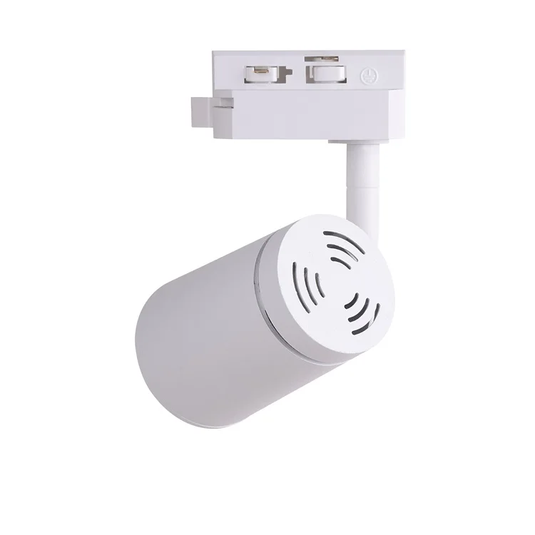 Aluminum alloy housing black white color led spotlight wall washer for hotel project magnetic spotlight track light holder